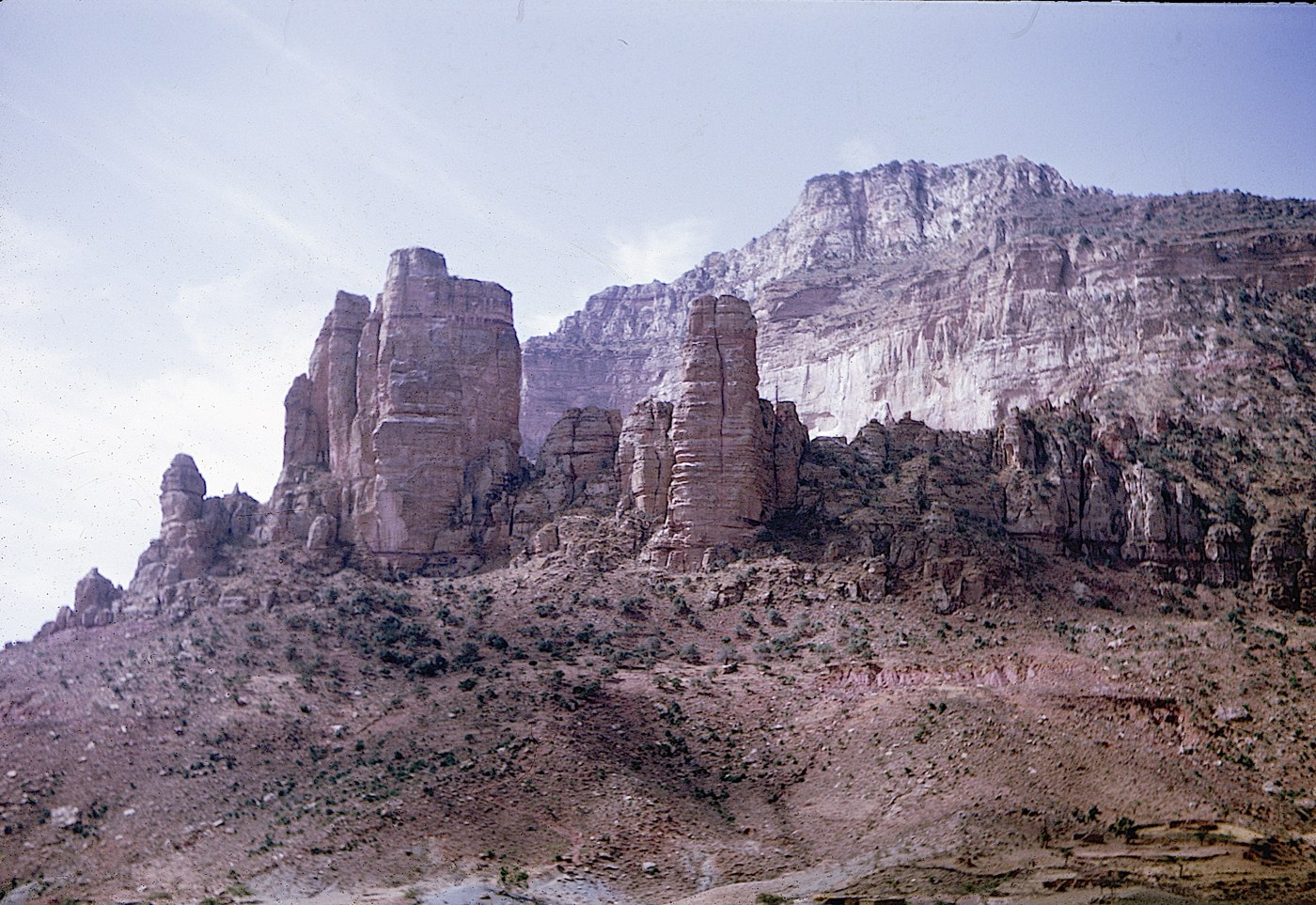 Sandstone towers of the Gheralta, Tigray